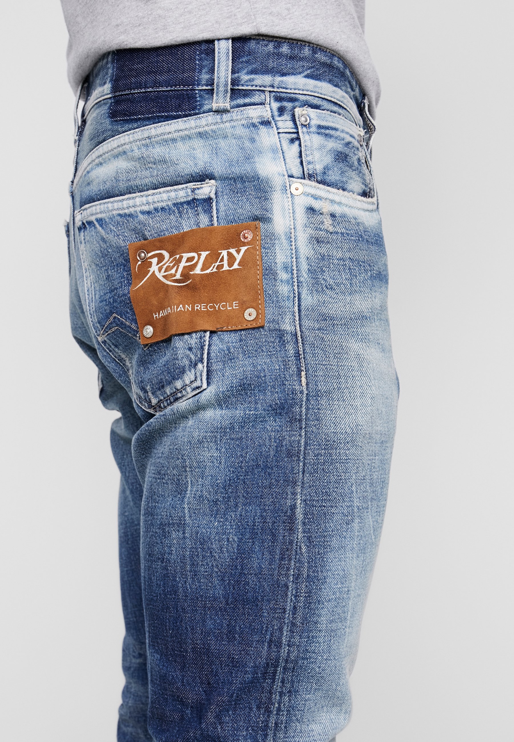 replay straight leg jeans