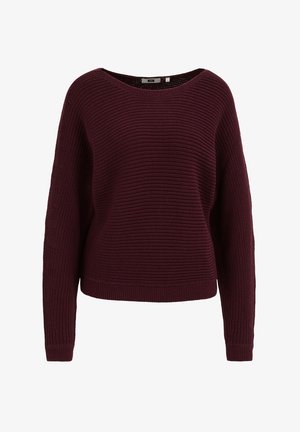 WE Fashion, Pullover - aubergine