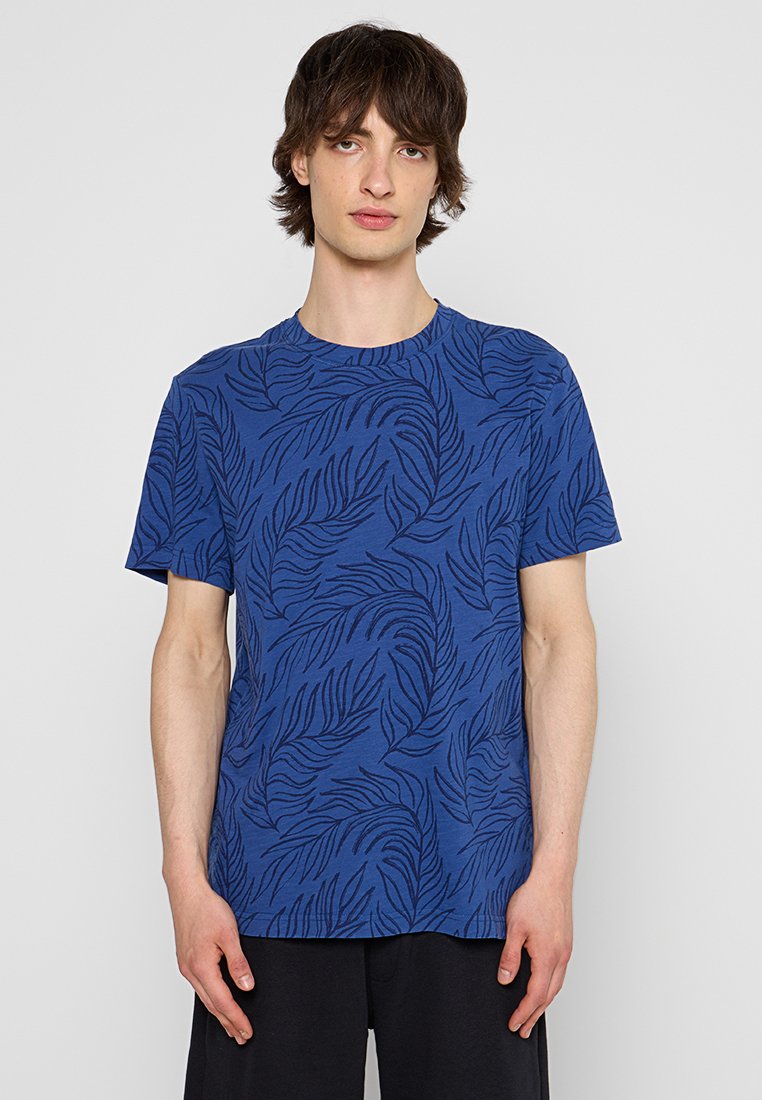 mustang T-shirt print blauw mustang T-shirt print blauw