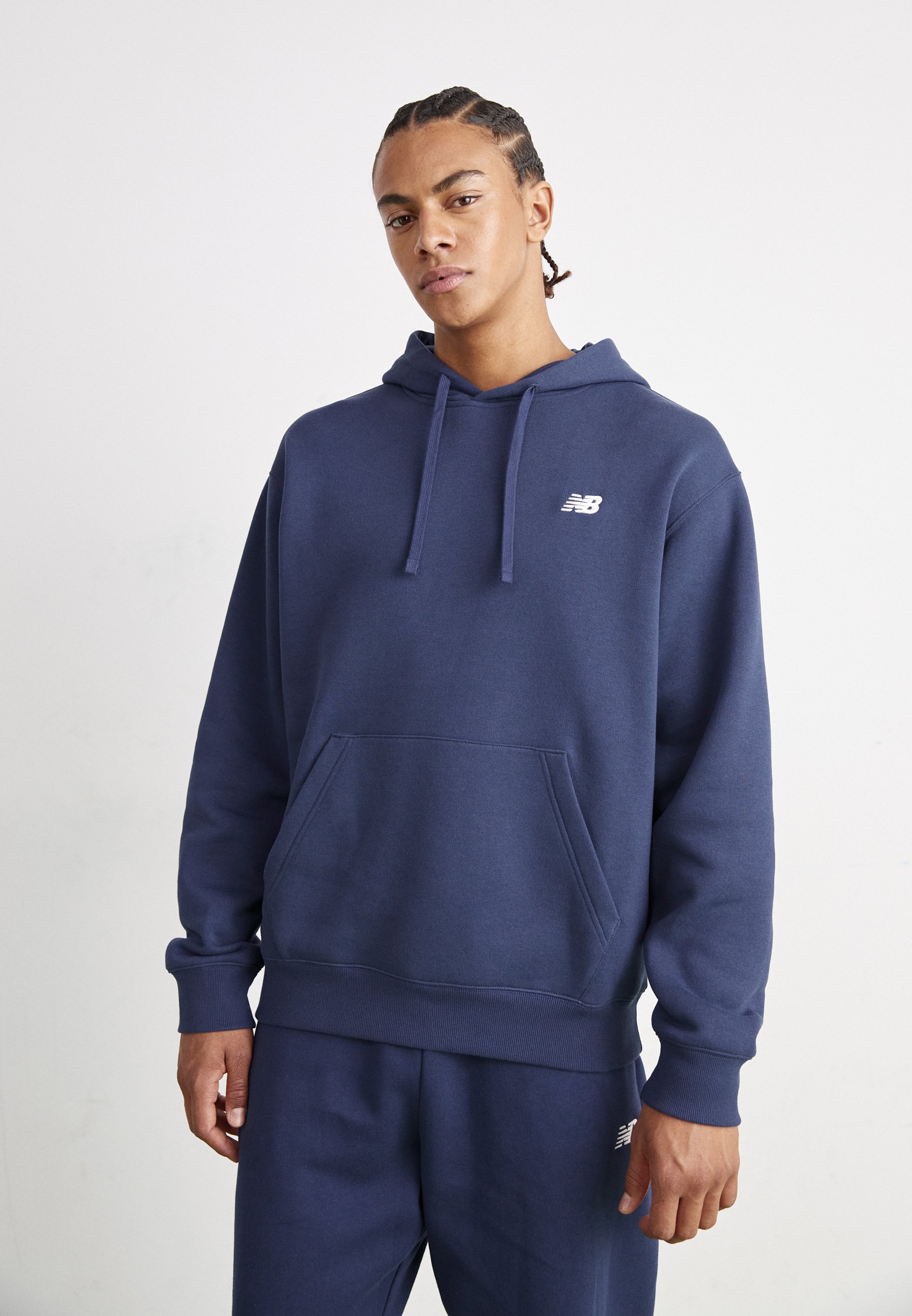 A. Salvarini AS193 Felpa Con Cappuccio Uomo: Blu Navy, XXL, 65% Cotone, Con Tasche E Dettagli Metallici - 6
