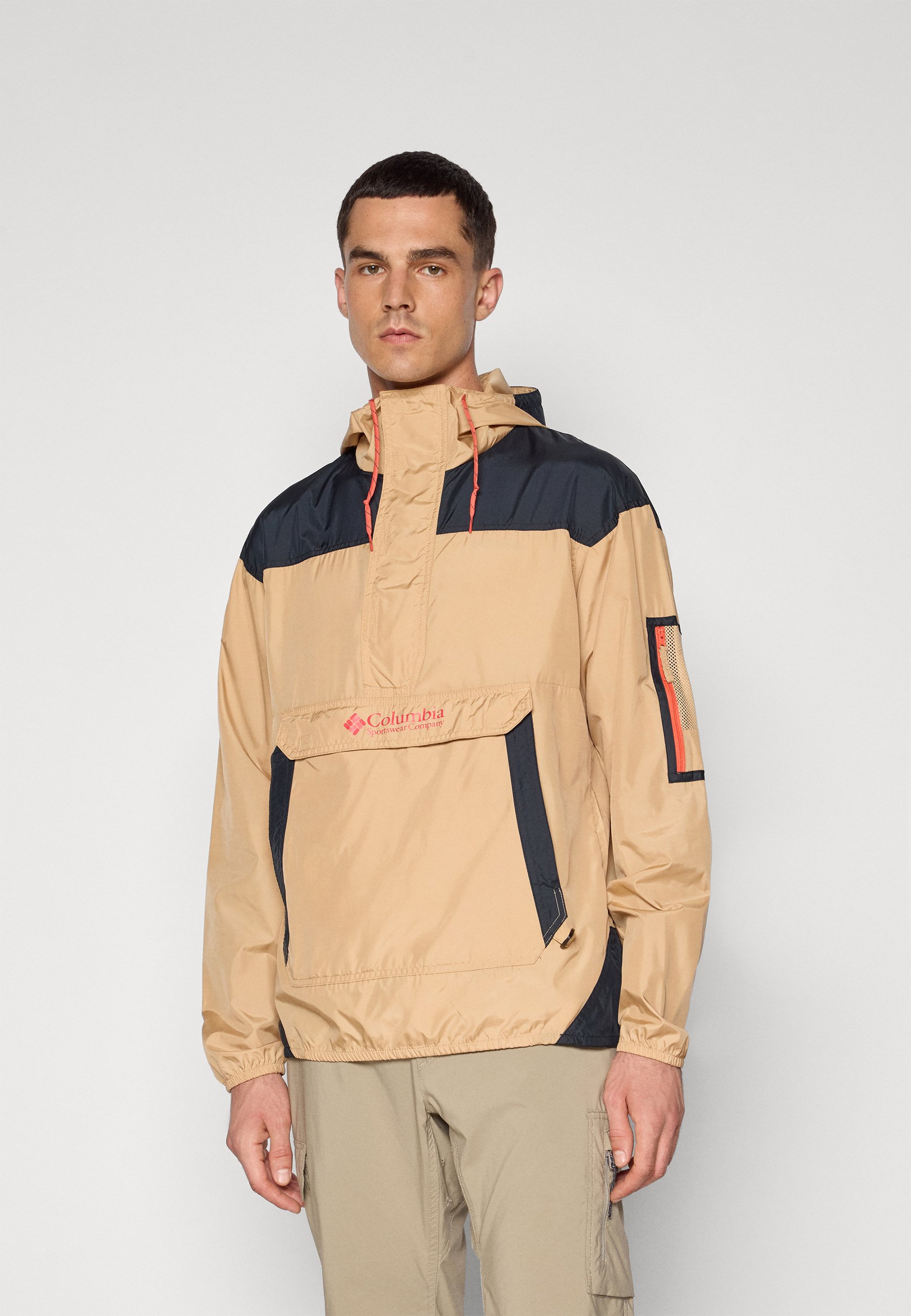 Veste Coupe Vent Imperméable K-Way Gris Taille 4XL Homme - Vêtements