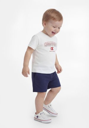 Champion TODDLER GRAPHIC SET - Shorts - white/nava