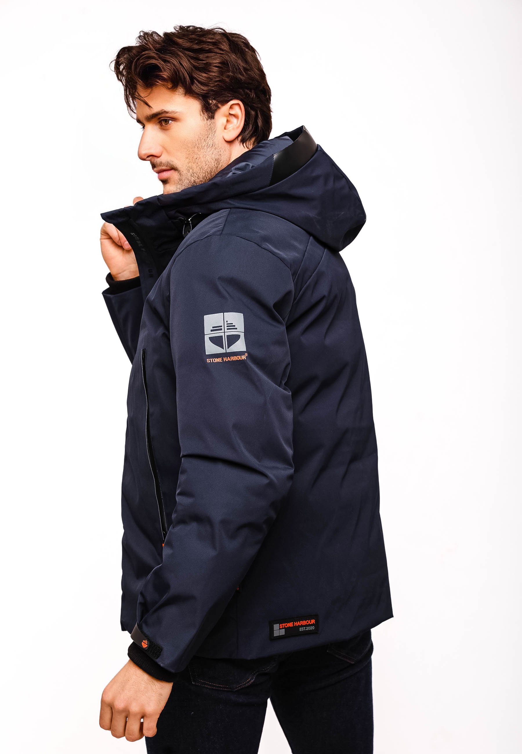 STONE HARBOUR Winter jacket - dark blue - Zalando