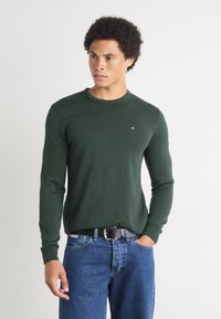 Calvin Klein SWEATER - Maglione - midnight forest
