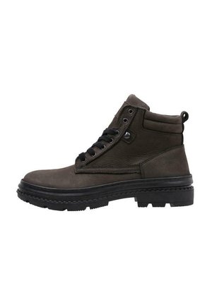 Lace-up ankle boots - grey