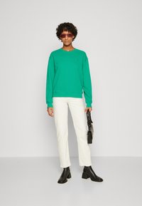 Tommy Hilfiger FLAG ON CHEST  - Mikina - olympic green