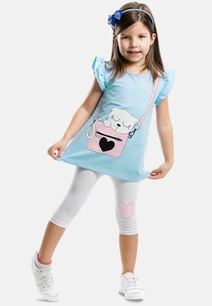 Denokids, SET CAT IN BAG - Leggings - mehrfarbig