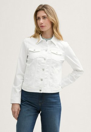 Denimová bunda - white