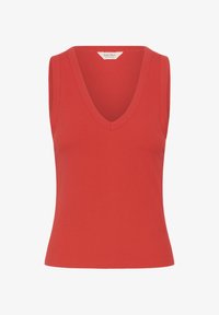 Non sélectionné, poppy red