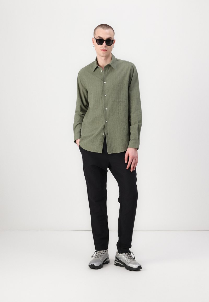 Samse Samse LIAM SHIRT - Shirt - four leaf clover/green - Zalando.ie