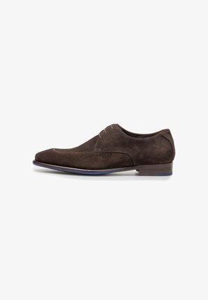 Floris van Bommel, FLORIS VAN BOMMEL LACE SHOE DE STAPPER 70 - Zapatos de vestir - darkbrown