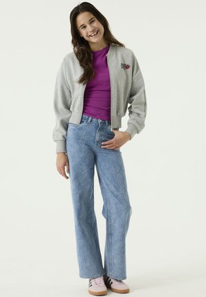 Garcia, TEENS FEMALE - CARDIGANS - Sweatjacke - soft grey melee