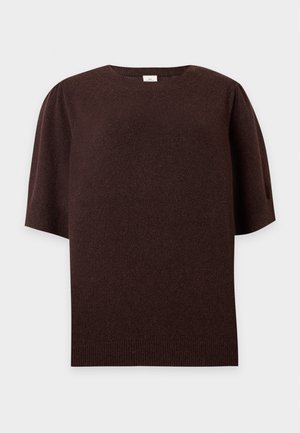ONLY Carmakoma, CARRICA LIFE  - T-shirts basic - chocolate torte melange