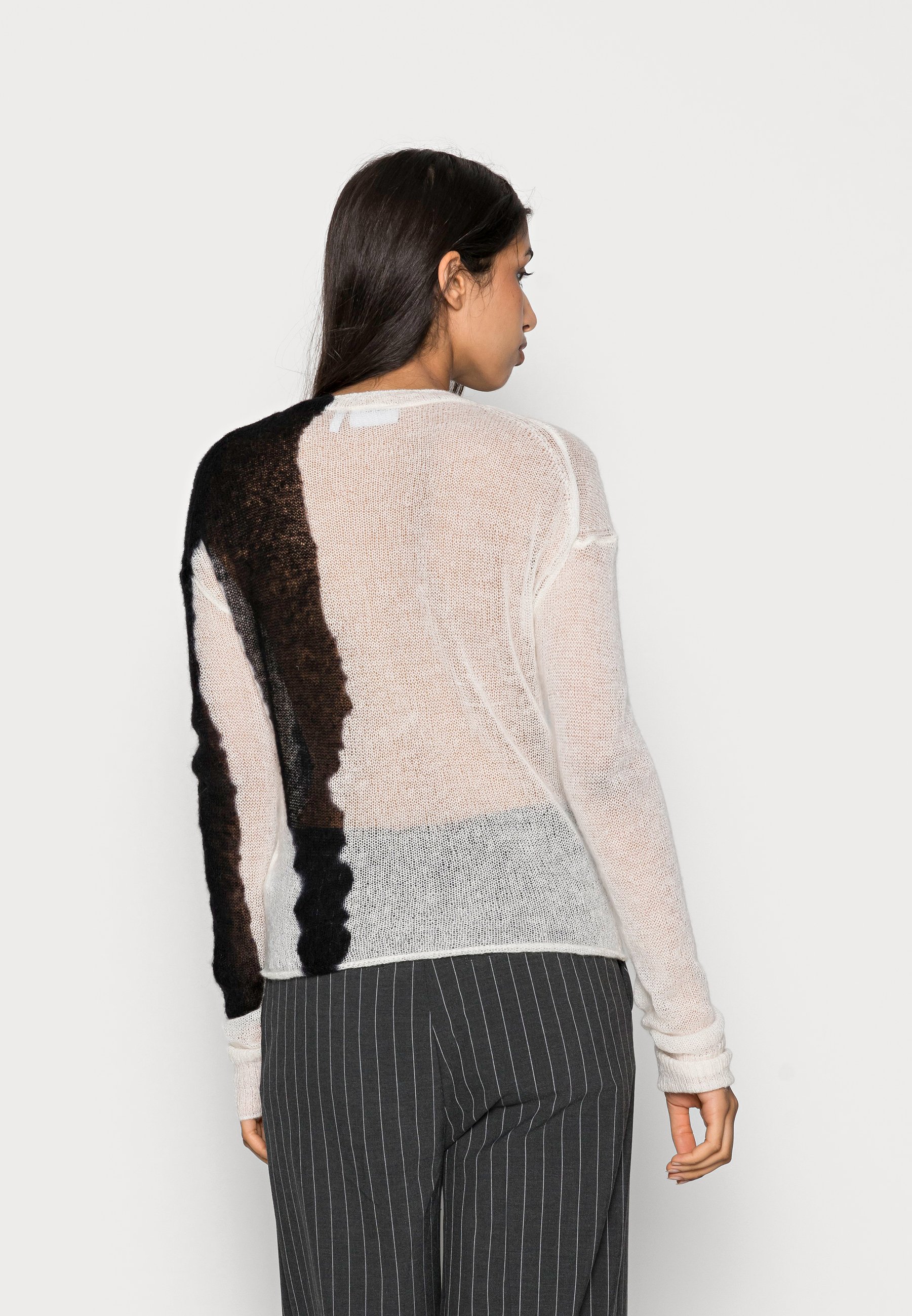 Weekday TUCK - Jumper - black/white 