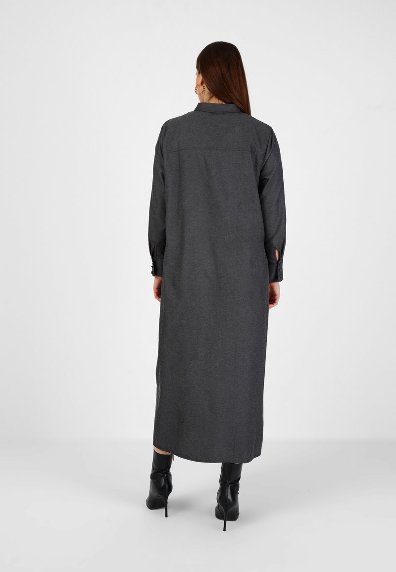 Damen Freizeitkleider | Modanisa DENIM LOOK PLUS SIZE Maxikleid black/schwarz - DM82013 Damen Freizeitkleider | Modanisa DENIM LOOK PLUS SIZE Maxikleid black/schwarz - DM82013