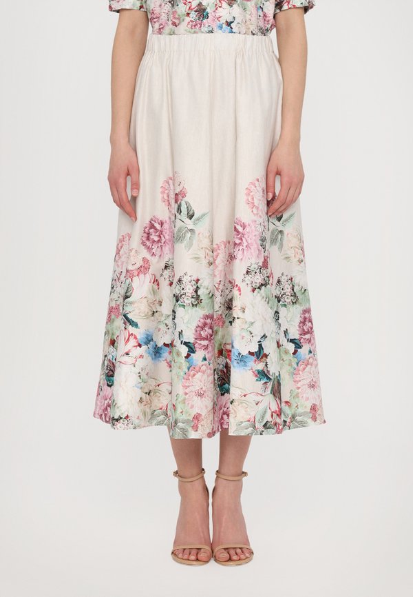 NATIF - A-line skirt - powder