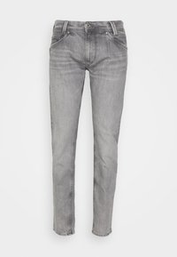 TAPERED JEANS - Vaqueros tapered - grey denim