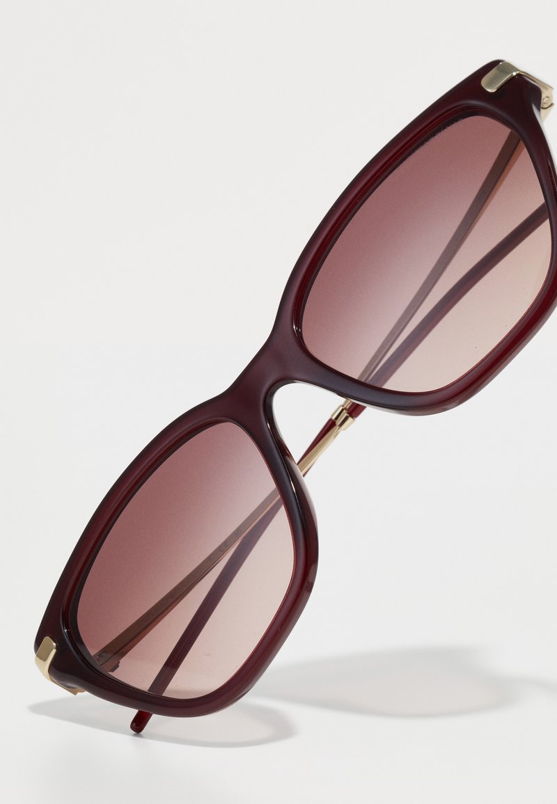 Armani Burgundy Oversized Sunglasses giorgio-armani-round-shape-  main image 2