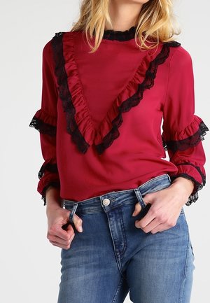Bluse - red