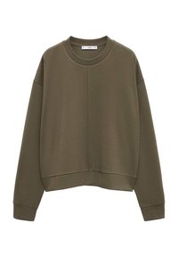 Bluză de molton - khaki