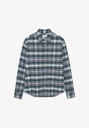 DOUBLE A BY W.W. COOPER - Overhemd - minimal gray check