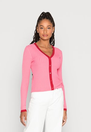 FRANCESKA - Gilet - rose red combo
