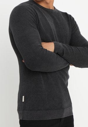 Strickpullover - black