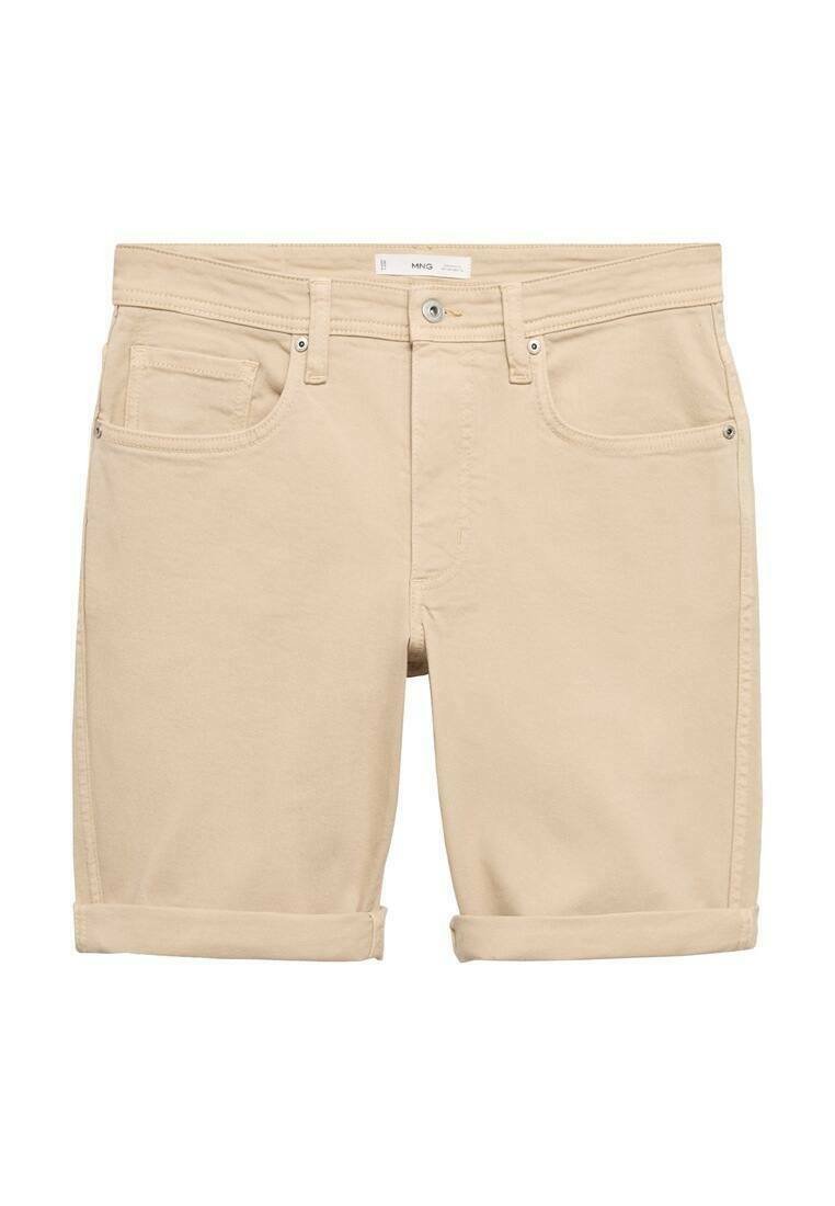 Mango Jeansshort beige