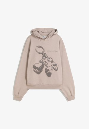 PRINTED - Sweat à capuche - grey