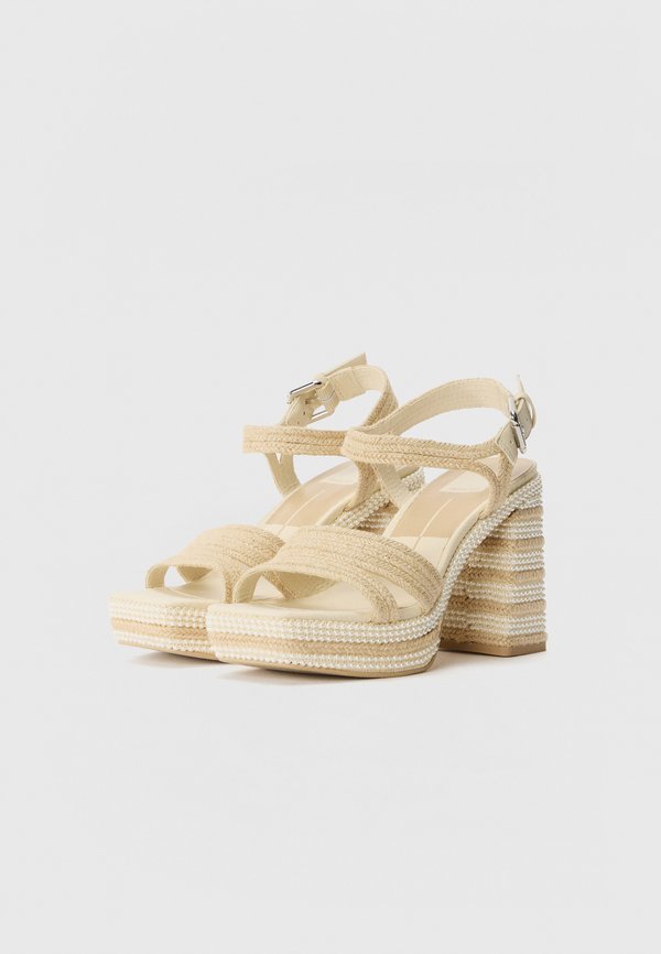 ANIRA - Platform sandals - ivory4