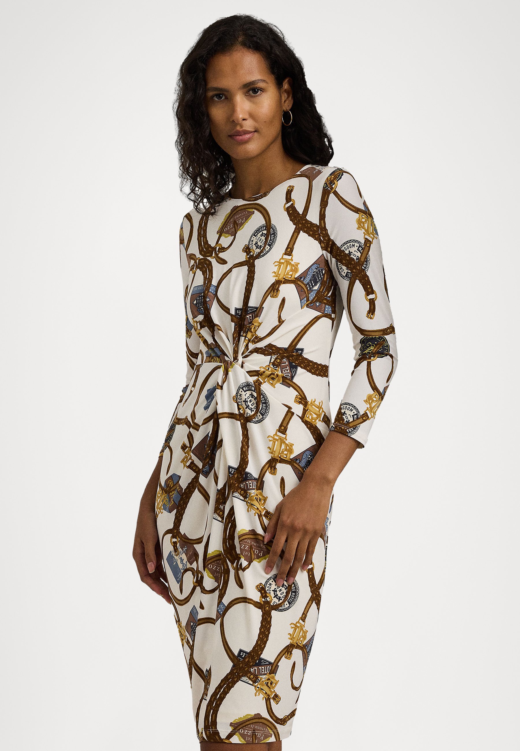 abigail jersey dress Abigail Silk Jersey Maxi Wrap Dress main image 0