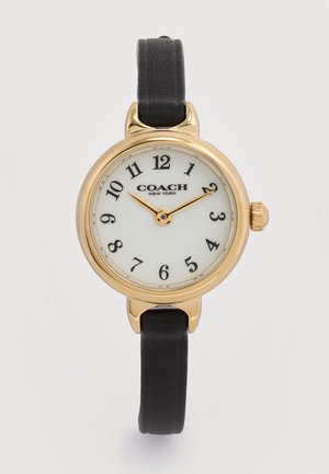 IRIS - Montre - black/gold-coloured/white