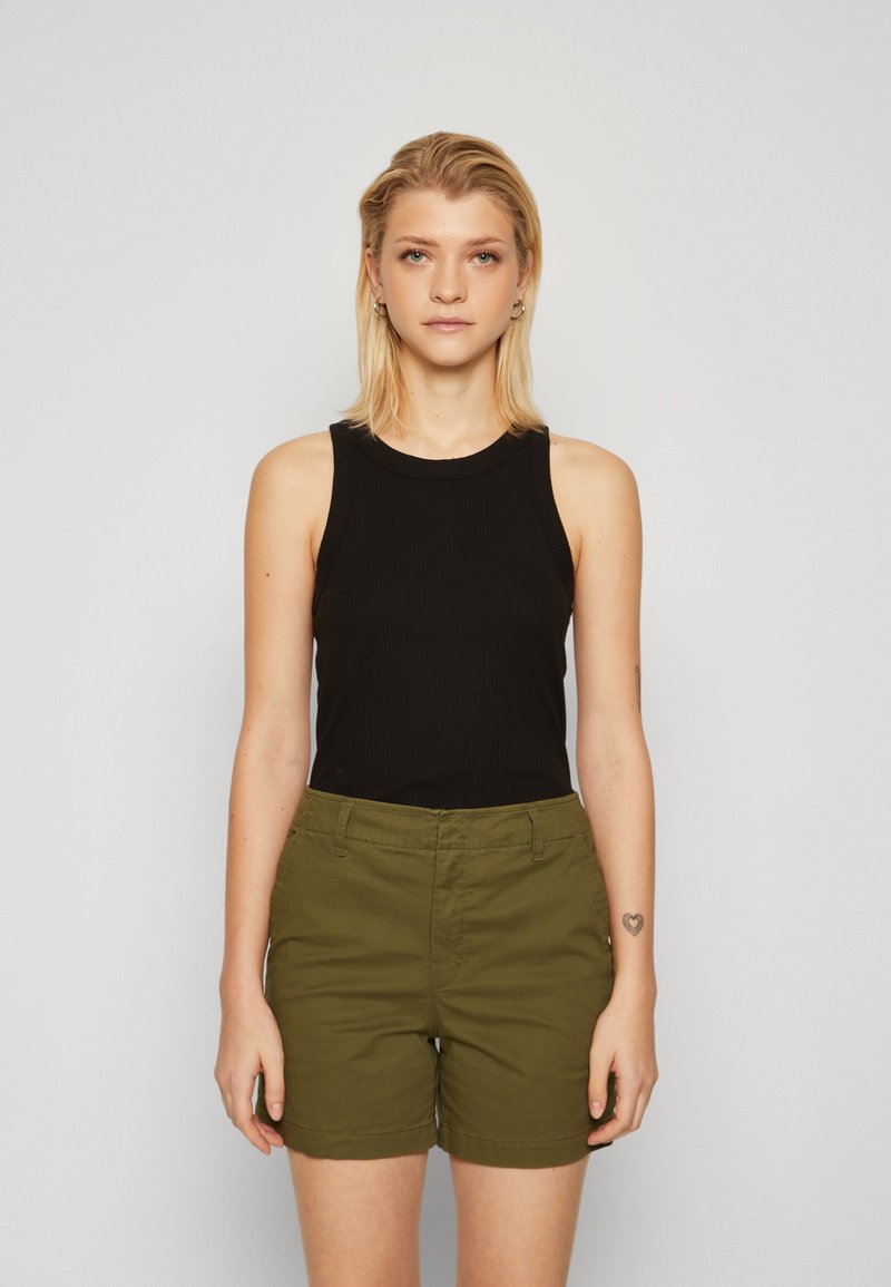 GAP - HIGH NECK TANK - Top - black, Zvětšit