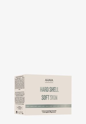 AHAVA HARD SHELL SOFT SKIN - MEN FACE CARE KIT - Gesichtspflegeset