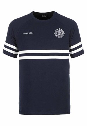 Print T-shirt - navy