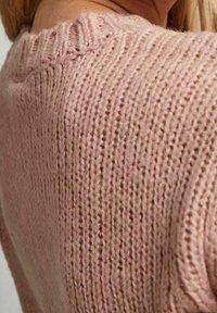 Pieces Stickad tröja - light pink