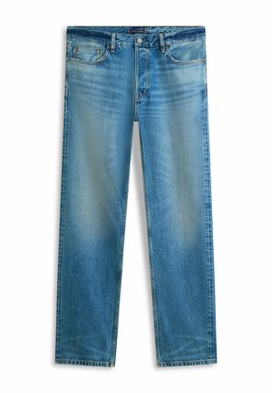 Tommy Hilfiger, DOVER WHISKERED SELVEDGE - Straight leg jeans - tye blue selvedge