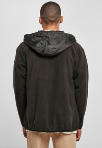 Urban Classics HOODED MICRO - Fleecejakke - black