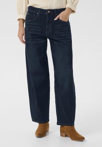 Cream BAHREN ANKL BALLOON - Jeans relaxed fit - garland dark blue denim