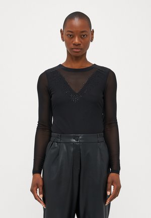 ONLPARIS STONE BODY - Top s dlhým rukávom - black