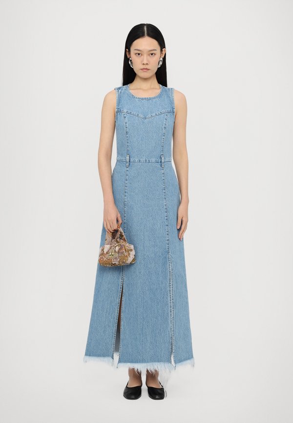 DRESS WITH SIDE SLITS - Maxi dress3