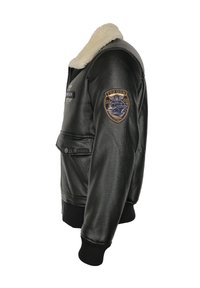 TOP GUN Jacka i konstläder - black