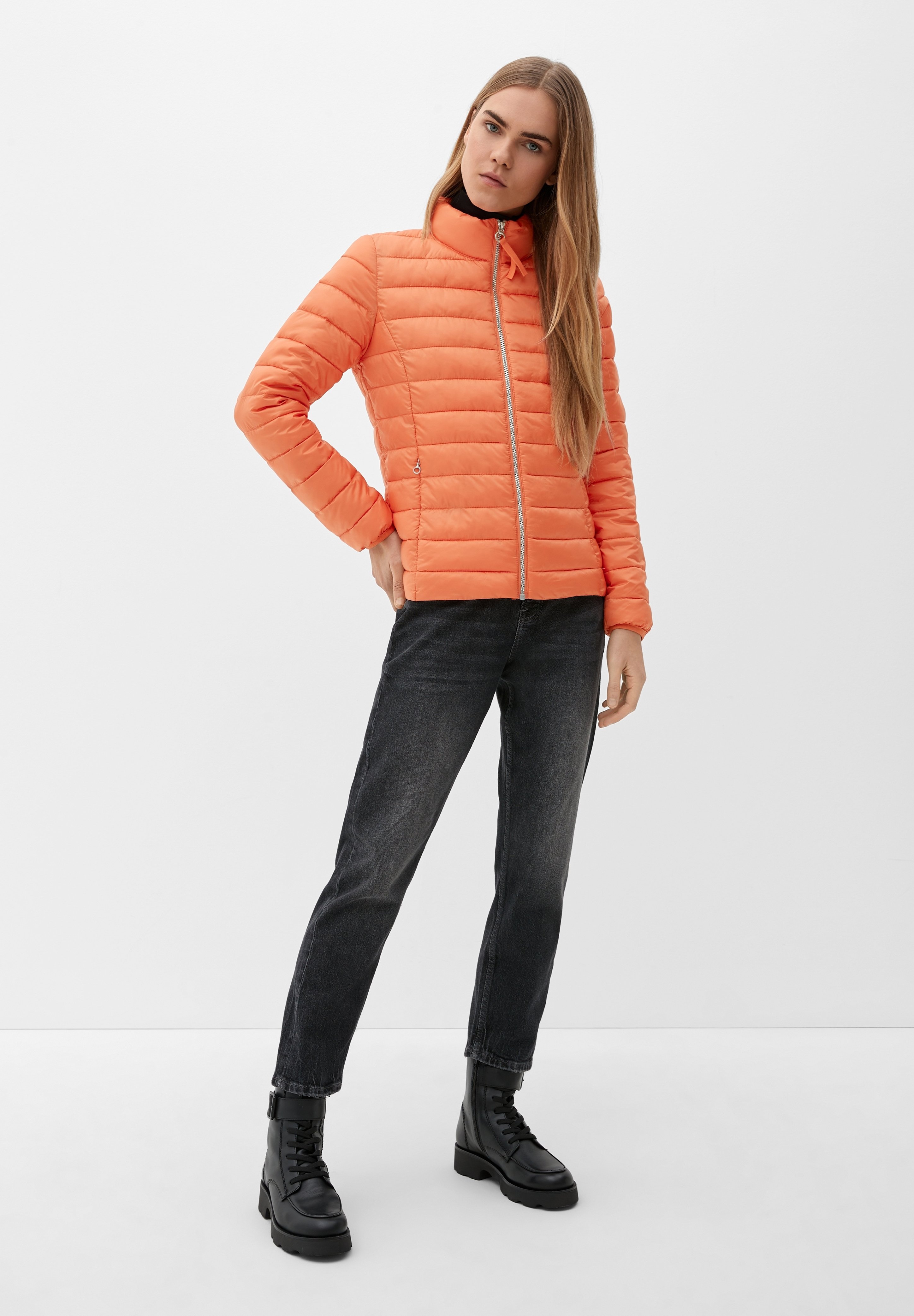 Veste Softshell S.Oliver Rouge/orange Taille L - Déperlante, Comme Neuve