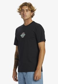 Quiksilver WORLD FORCE - Triko s potiskem - black