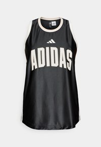 TANK - Top - black/crystal linen/off white