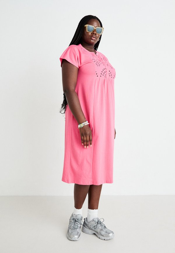 CARSILLAH LIFE DRESS  - Jersey dress - camellia rose3
