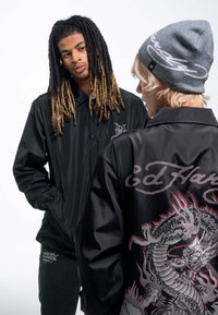 Ed Hardy FIREBALL DRAGON - Light jacket - black