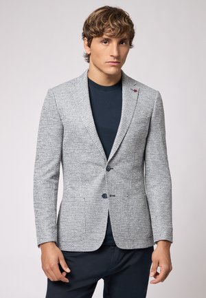 MIT AUFGESETZTEN TASCHEN - Sakko - blau