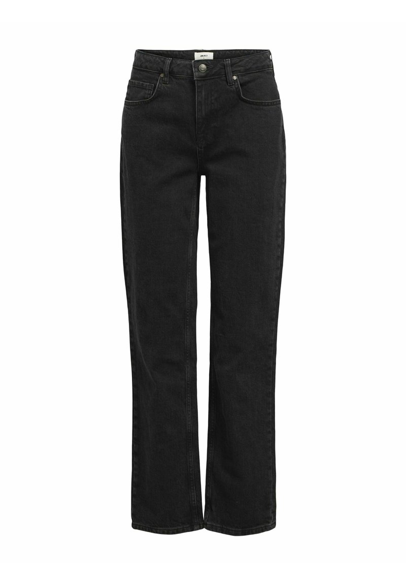 Object OBJSAVA - Jeans straight leg - black denim/svart denim - Zalando.se