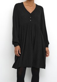 Kaffe Vestito casual - mottled black